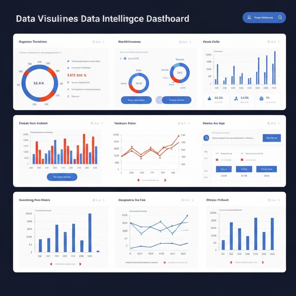 Dashboard de visualización de datos fiscales - Conciliación bancaria y reportes interactivos